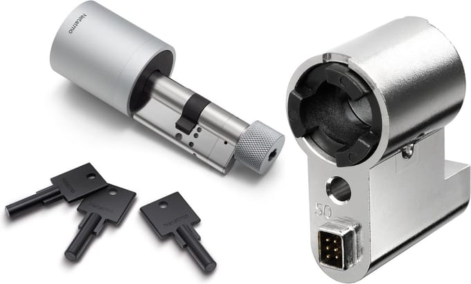 Netatmo Door Lock & 3 Keys + Extension Kit 40 mm