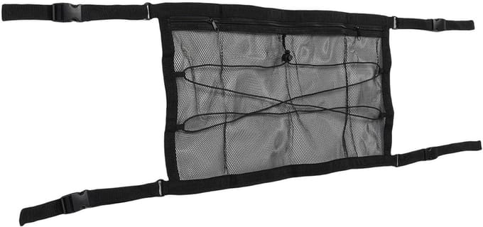 Wagen Net - Opbergnet - Extra Draagruimte - Verstelbare Gordels - 70 x 35 cm - Zwart