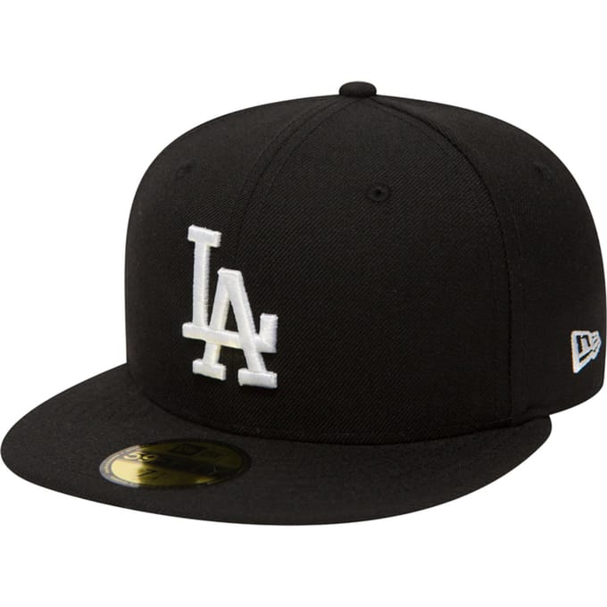 New Era pet 59fifty mlb  basic los angeles Wit-7 1/4 (58)