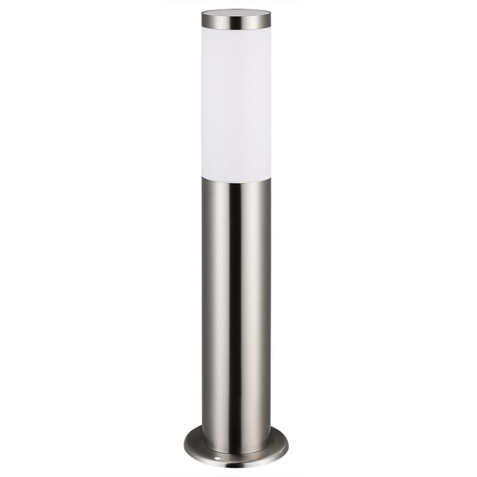 Monzana Buitenlamp – Staand Roestvrij Staal E27 - IP44 Zilver