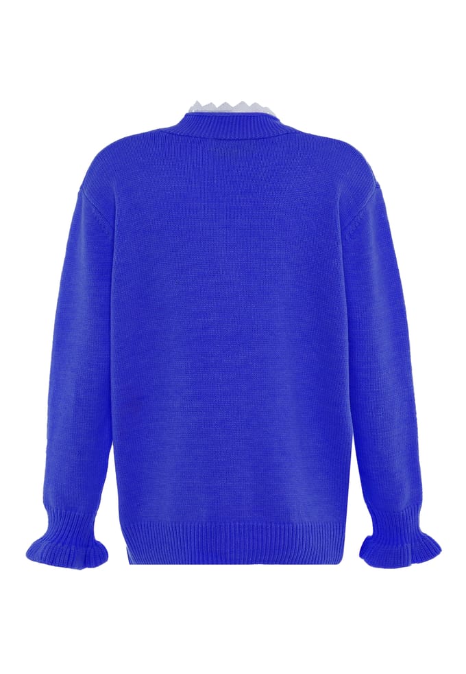 Faina Vest Dames blauw