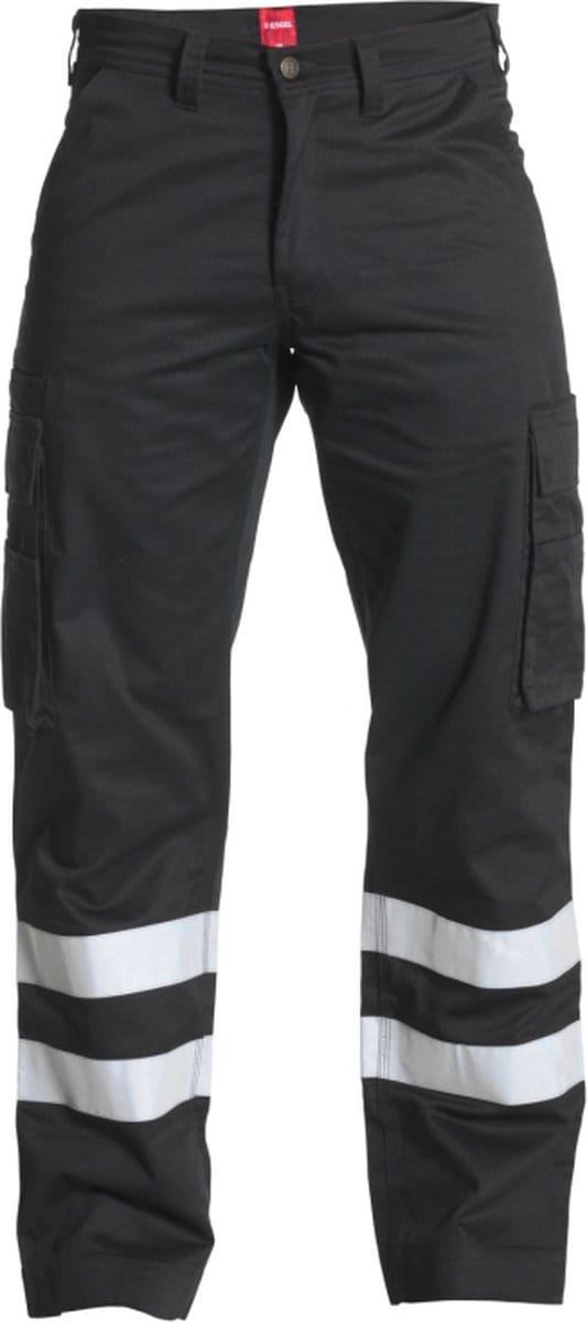 FE Engel Multibroek Met Reflectiestroken 256-680 - Grijs 25 - 48