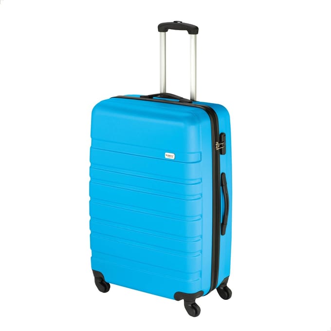 Princess Traveller Singapore - Reiskoffer - ABS - Clear Blue - 78cm