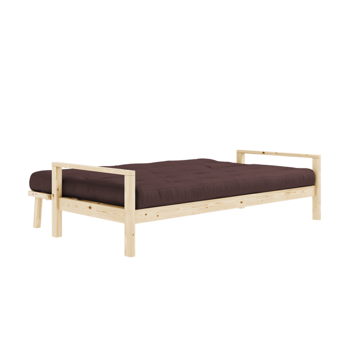 Karup Knop slaapbank - 715 Brown - 101ClearLacquered