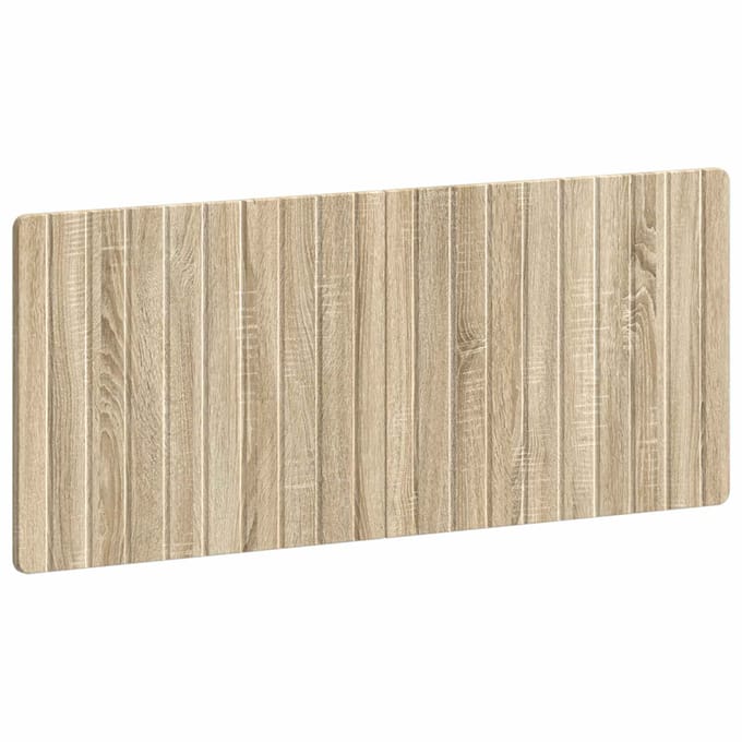 vidaXL - Wandgemonteerd - Hoofdbord - ZWOLLE - Sonoma - Eiken - Bewerkt - hout