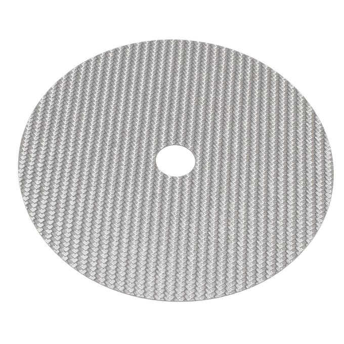 CD Tuning Pad HIFI CD Tuning Mat Lage Vervormingsgraad Koolstofvezel CD Pad voor CD Speler Zilver zilver