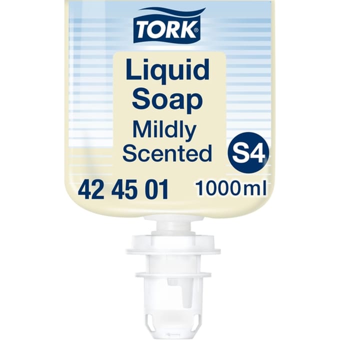 Tork vloeibare zeep mild geparfumeerd, S4 systeem, parelmoer, 1000 ml