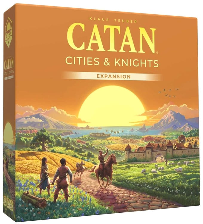 Asmodee Catan Cities and Knights Expansion 6th Edition CATAN Cities and Knights Expansion 6th Edition Bordspel