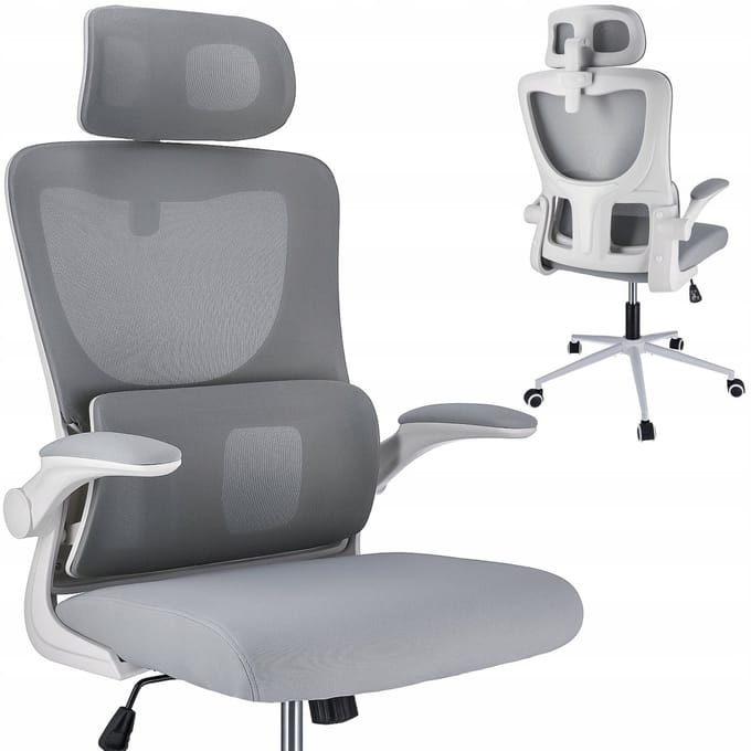 ZEO grijze fauteuil