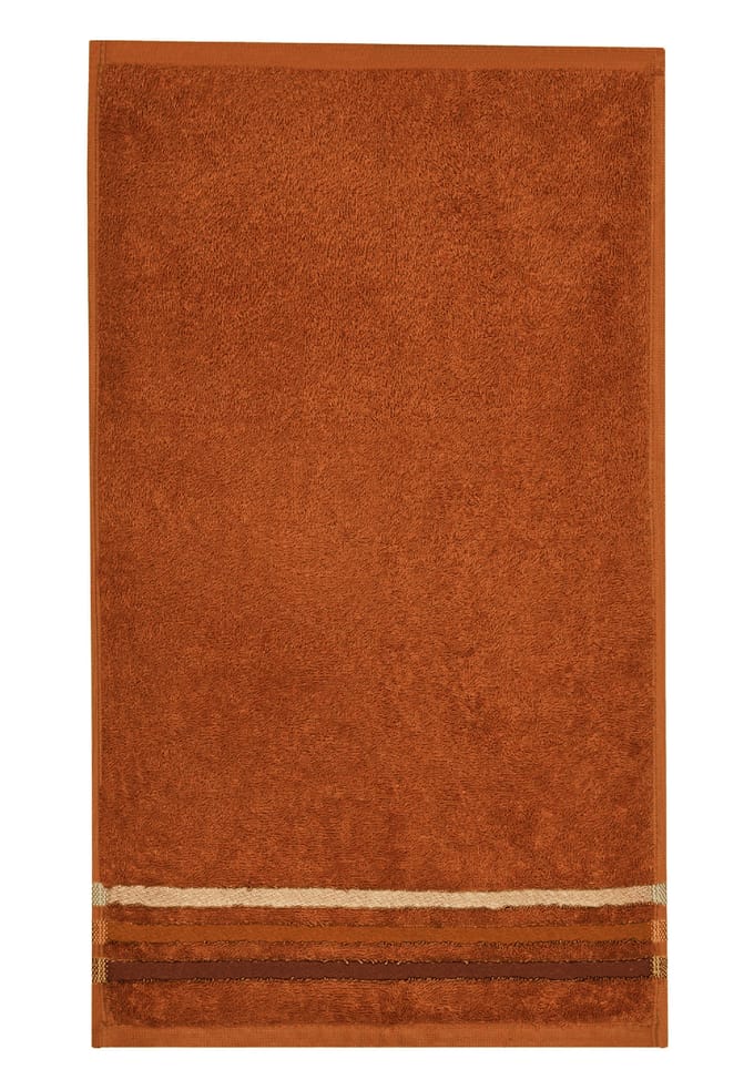 Gastenhanddoek Skyline Color 30x50 koper - SCHIESSER Home 30*50