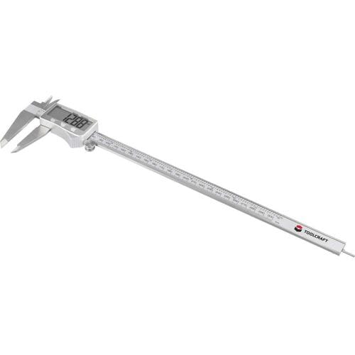 TOOLCRAFT TO-10668729 Digitale schuifmaat 300 mm