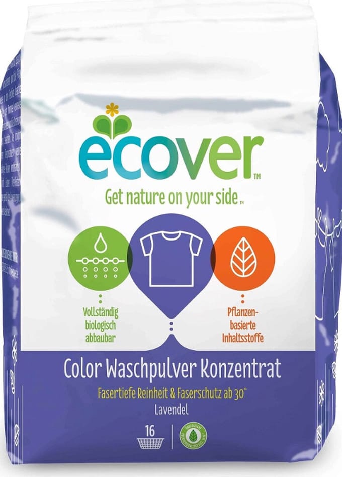 Ecover Waspoeder Concentraat Lavendel 16 Wasbeurten