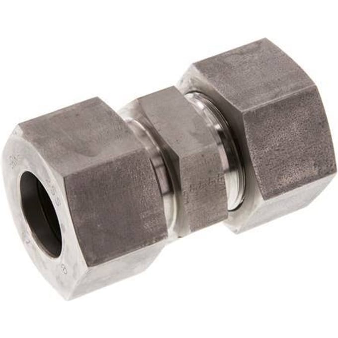 25S RVS Rechte Snijring Koppeling 400 Bar DIN 2353 - FL2S-C-ST-25-S
