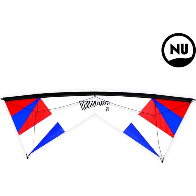 Vlieger met handvaten en draagtas Revolution Kites Revolution Reflex Experience