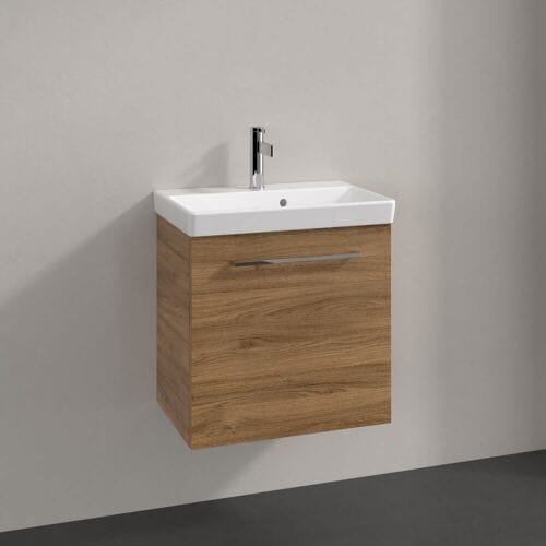 Villeroy & Boch Avento vanity unit 53 x 35.2 x 51.4 cm, door hinge right A88801B1