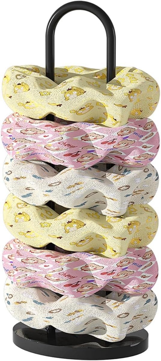 Scrunchie Houder en Organizer voor Haaraccessoires - Metalen en Acryl Opslagstandaard