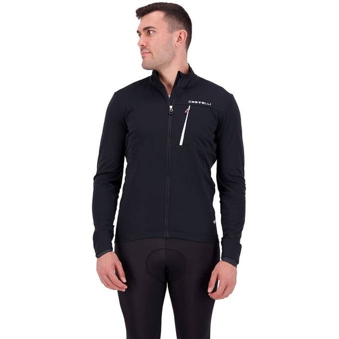 Castelli GO fietsjas Light Black/White - Mannen - maat M