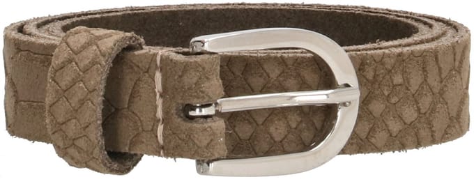 Old West Riem 2 cm Taupe Croco | Maat 105