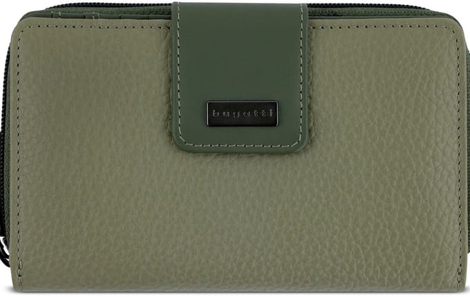 bugatti Portemonnee Ladies Zip Wallet Green Kaki