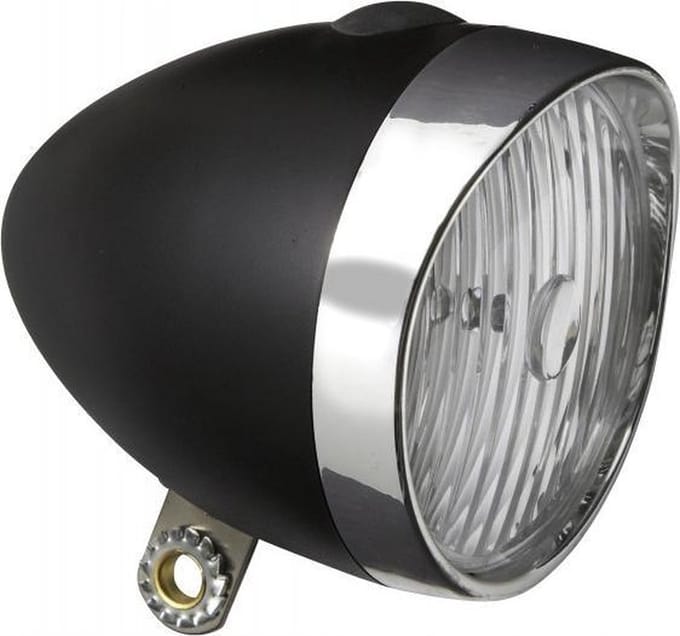 Koplamp Retro 3 x Led - met batterijen-