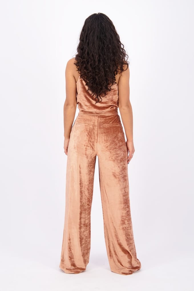 RAIZZED Carola Caramel Brown Maat: M | Jumpsuits Outlet | Dames | Bruin
