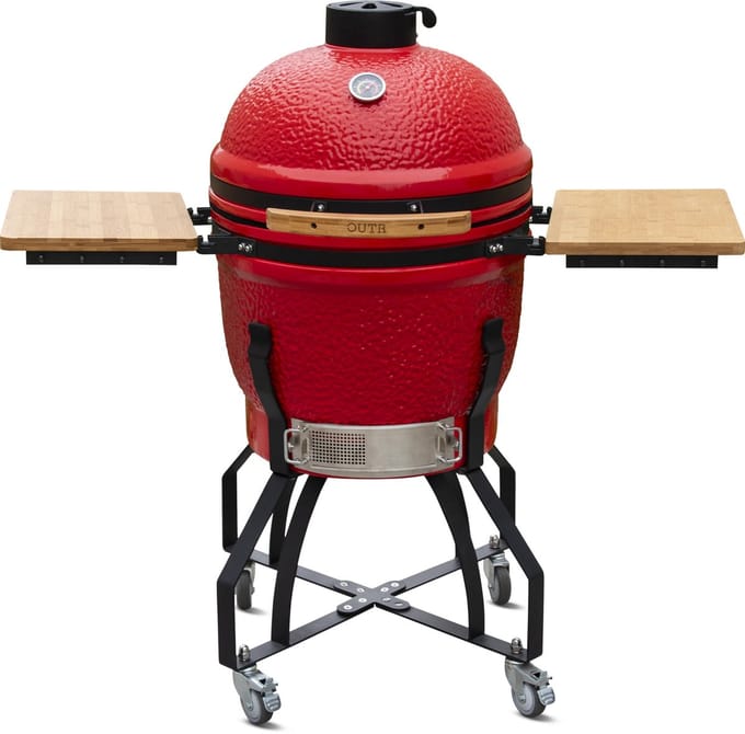 Kamado Grill Large 55 - Rood