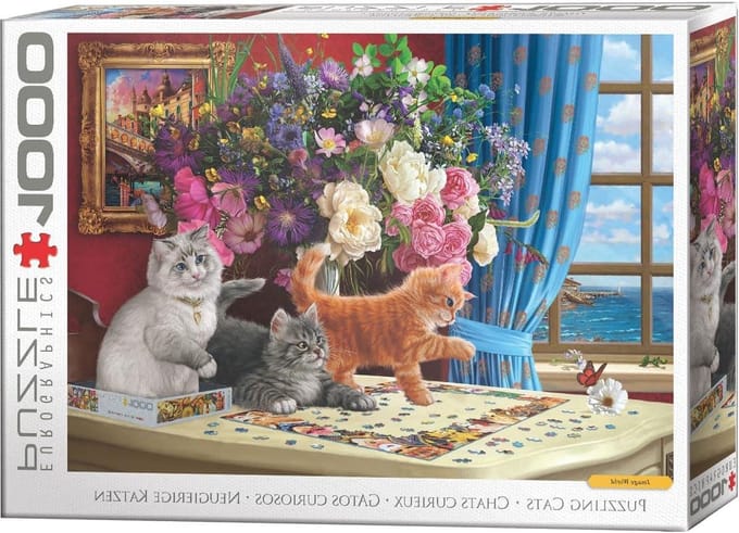 EuroGraphics puzzelende katten