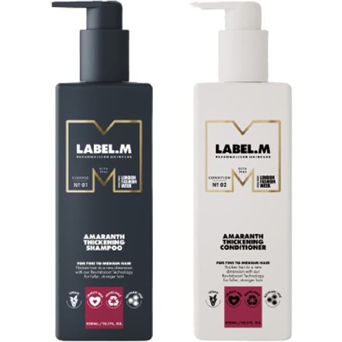 Label.m Amaranth Thickening Shampoo 1000ml + Conditioner 1000ml