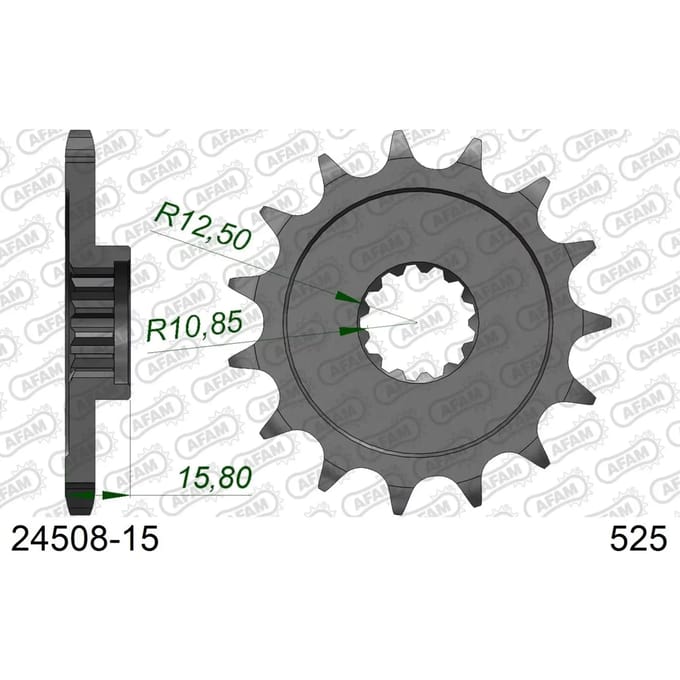 Tandwiel Afam 525 15 dents