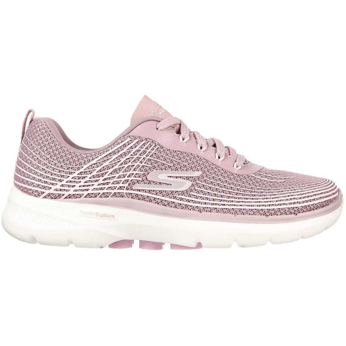Skechers Dames/Dames Trainers met Golvend Patroon (Mauve)