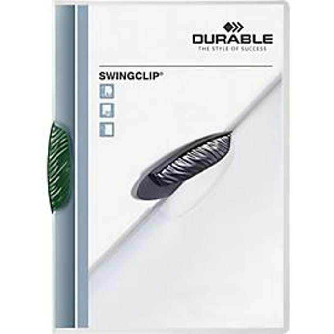 Durable Swingclip stofklepmap Polypropyleen (PP) Groen