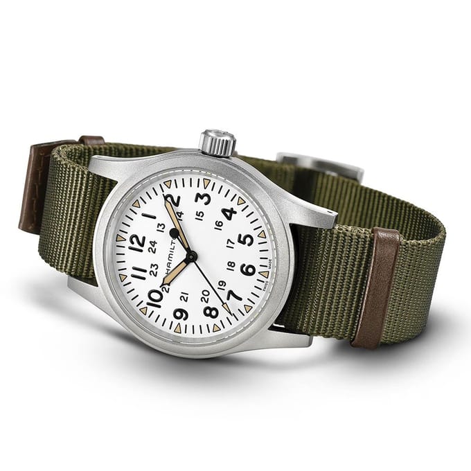 Hamilton HAMILTON Khaki Field Mechanisch Horloge H69439411 [Geautoriseerde Import] gray