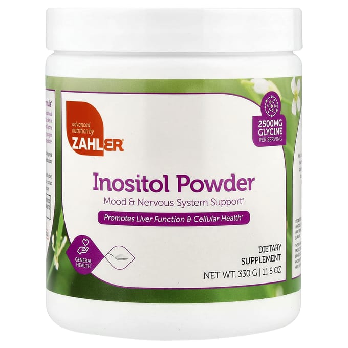 Zahler, Inositol + Glycine, 330 g (11,5 oz)