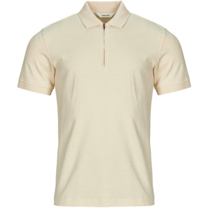 Selected  Polo Shirt Korte Mouw SLHISAAC ZIP