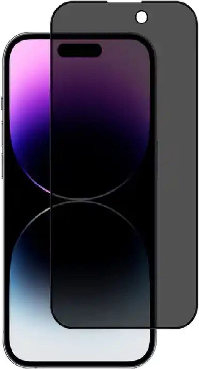 Pearlycase Privacy Screenprotector Geschikt voor iPhone 16 Plus Privacy Screenprotector - 6.7 inch - 16 Plus Privacy Screen protector Tempered Beschermglas