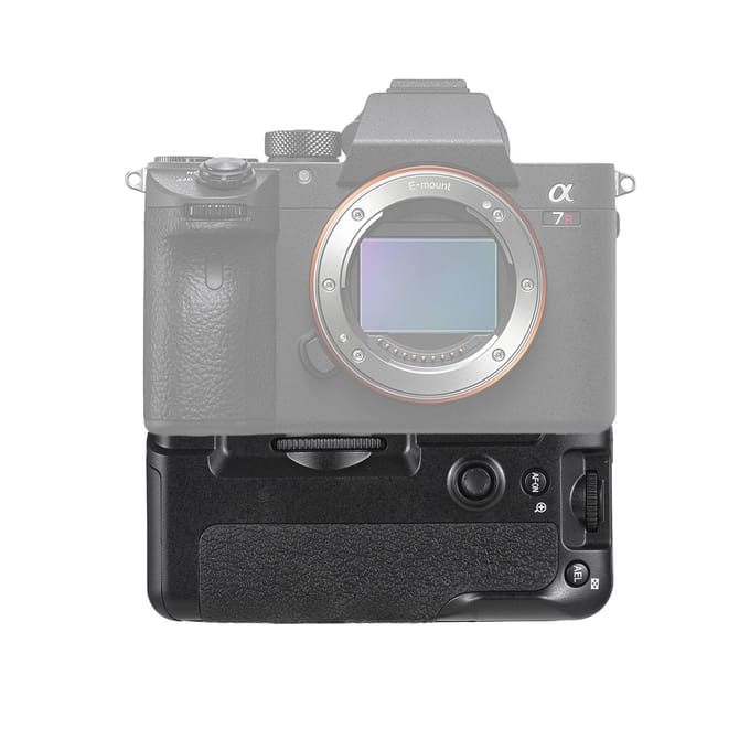 VG-C3EMRC Verticale Batterijgrip Houder met Dubbele Batterijsleuven Compatibel met Sony A9/ A7R/ A7M zwart