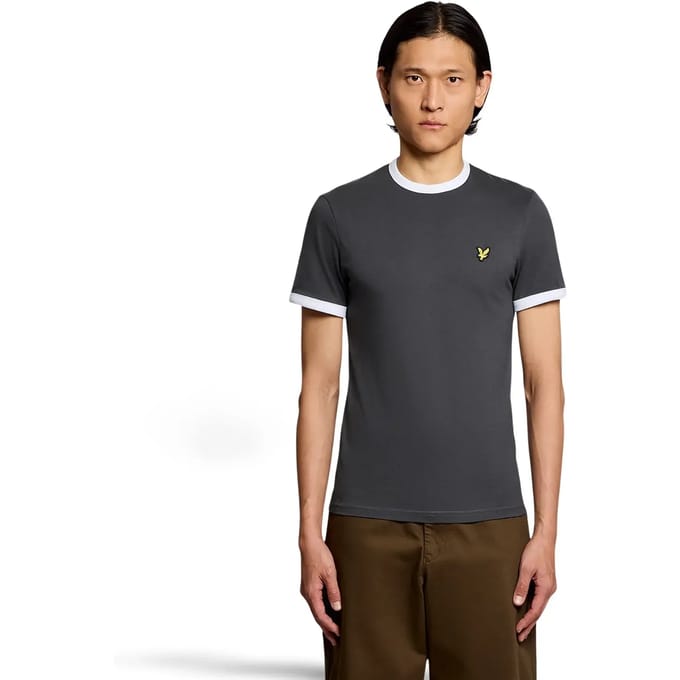 Lyle & Scott Ringer Shirt Heren - Maat M