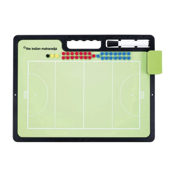 Le tableau de coaching de hockey Indian Maharadja (42 x 31,5 cm)