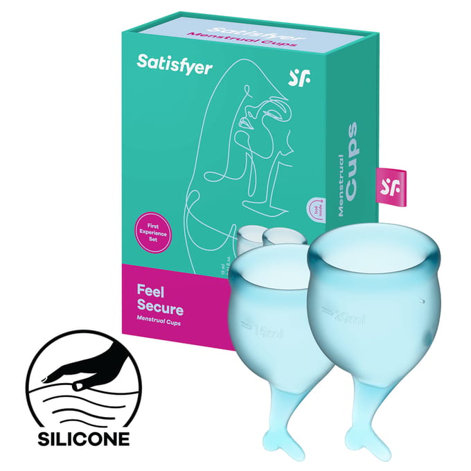 Satisfyer 'Feel Secure - Menstrual Cup Set', 15 & 20 ml