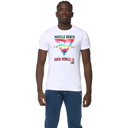 T-shirt Korte Mouw Leone 1947 Man Beach