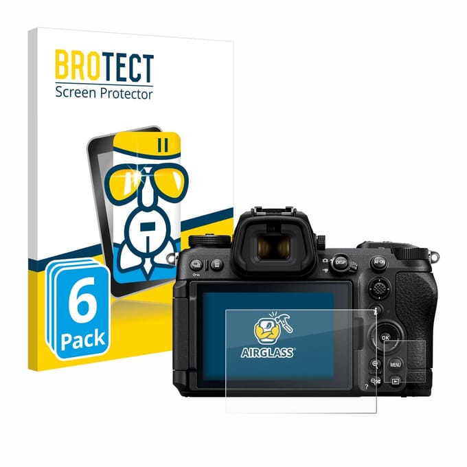 Screenprotector 6 Stuks voor Nikon Z6 III Beschermglas transparant