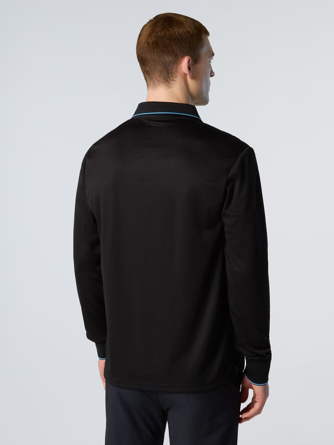 North Sails Polo shirt Coolmax piqué long-sleeved