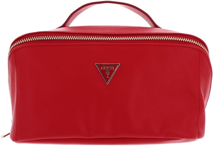 GUESS Cosmetische tas Make Up Case Red Rood
