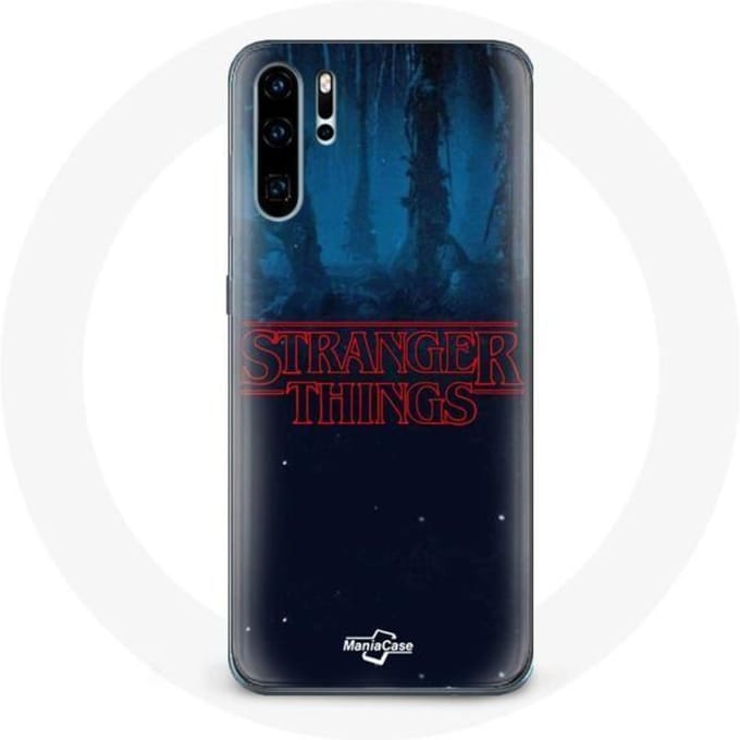Hoesje voor Huawei P30 Stranger Things seizoen 2-logo