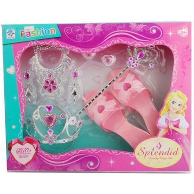 Prinsesmuiltjes met juwelen roze