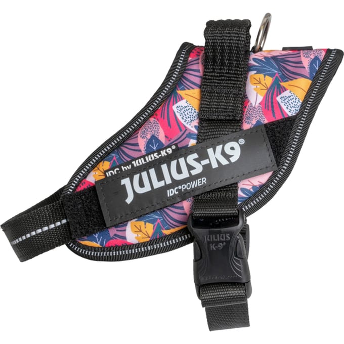 Limited Edition Julius-K9 IDC® Powerharness, Leaf 2 Gr. S/Mini: Borstomtrek 49-67cm voor honden