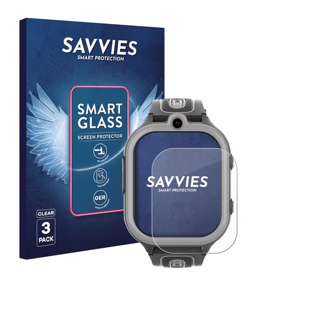 3 Stuks Savvies Screenprotector - geschikt voor Valdus DF91 - beschermfolie glas transparant