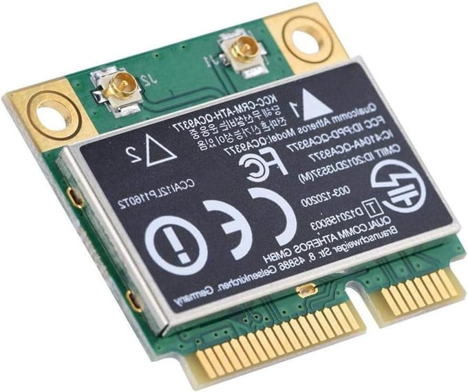 Draadloze Netwerkkaart - Wifi Bluetooth Adapter - Internet Gebruik - Dual Band 433Mbps - Mini PCI-E - standaard