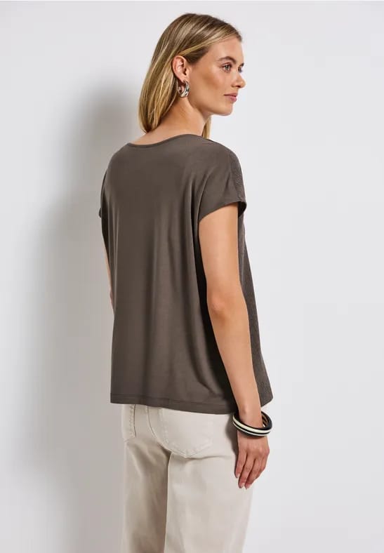Shirt met linten