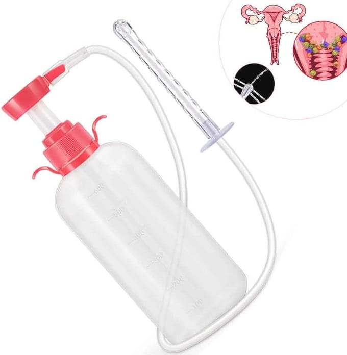 Natuurlijk Vaginale Reiniger Systeem 600 ml - Voor Douches en Ontgifting